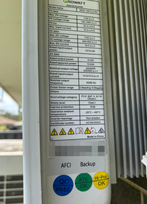 Installation Guide: Growatt MOD 3-10KTL3-XH Battery-Ready Energy